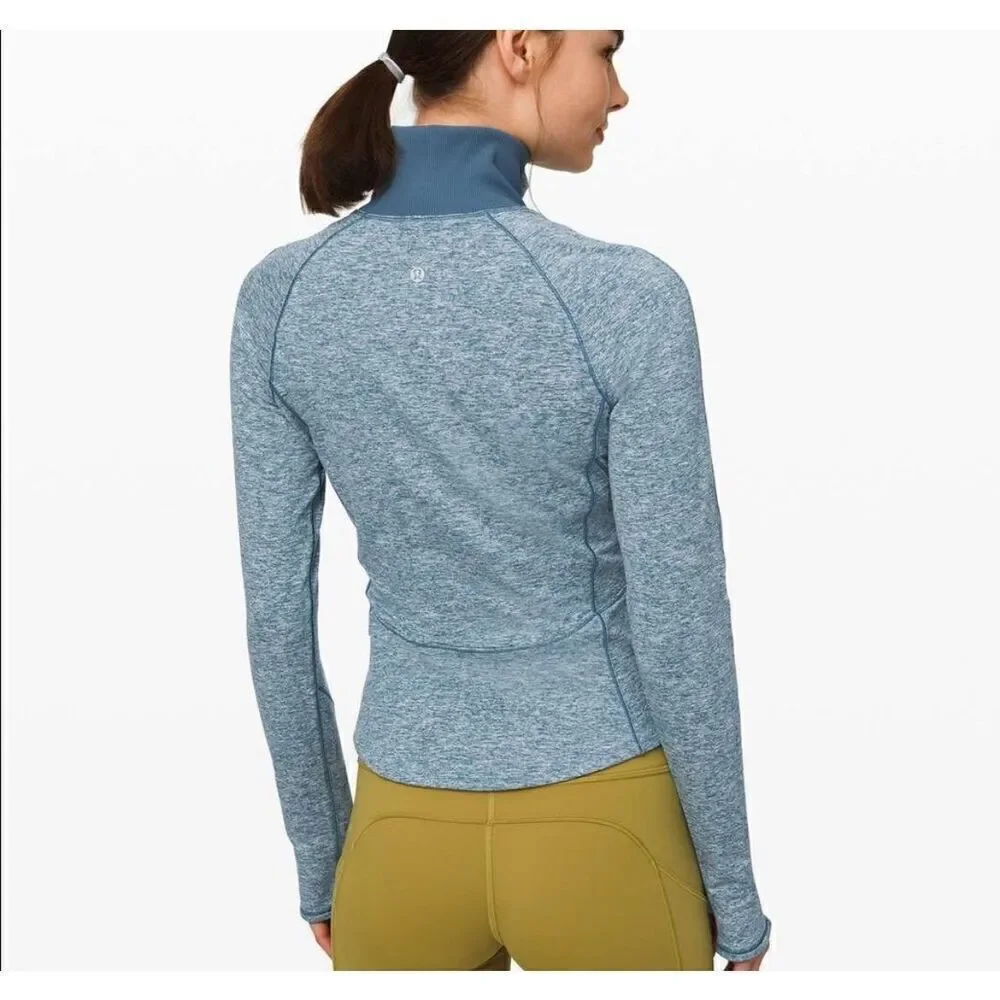 Lululemon Always Alert 1/2 zip pullover sweater long sleeve women’s 4